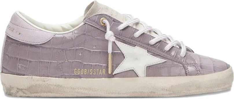 Golden Goose Super-Star sneakers Paars