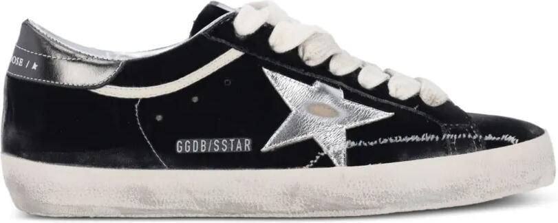Golden Goose Super-Star sneakers verfraaid met ster Zwart
