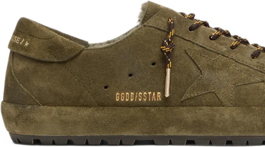 Golden Goose Super-Star suede sneakers Groen - Foto 3