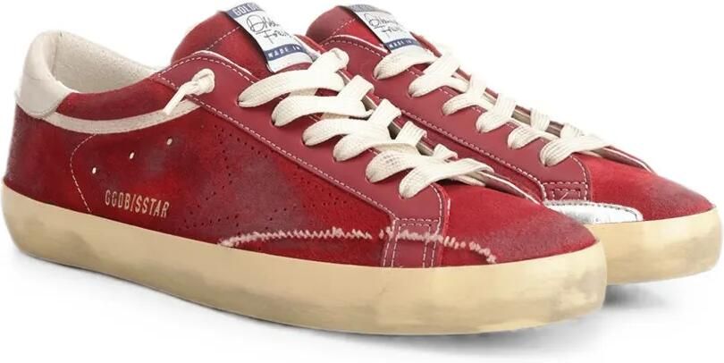 Golden Goose Super-Star suède sneakers Rood - Foto 5