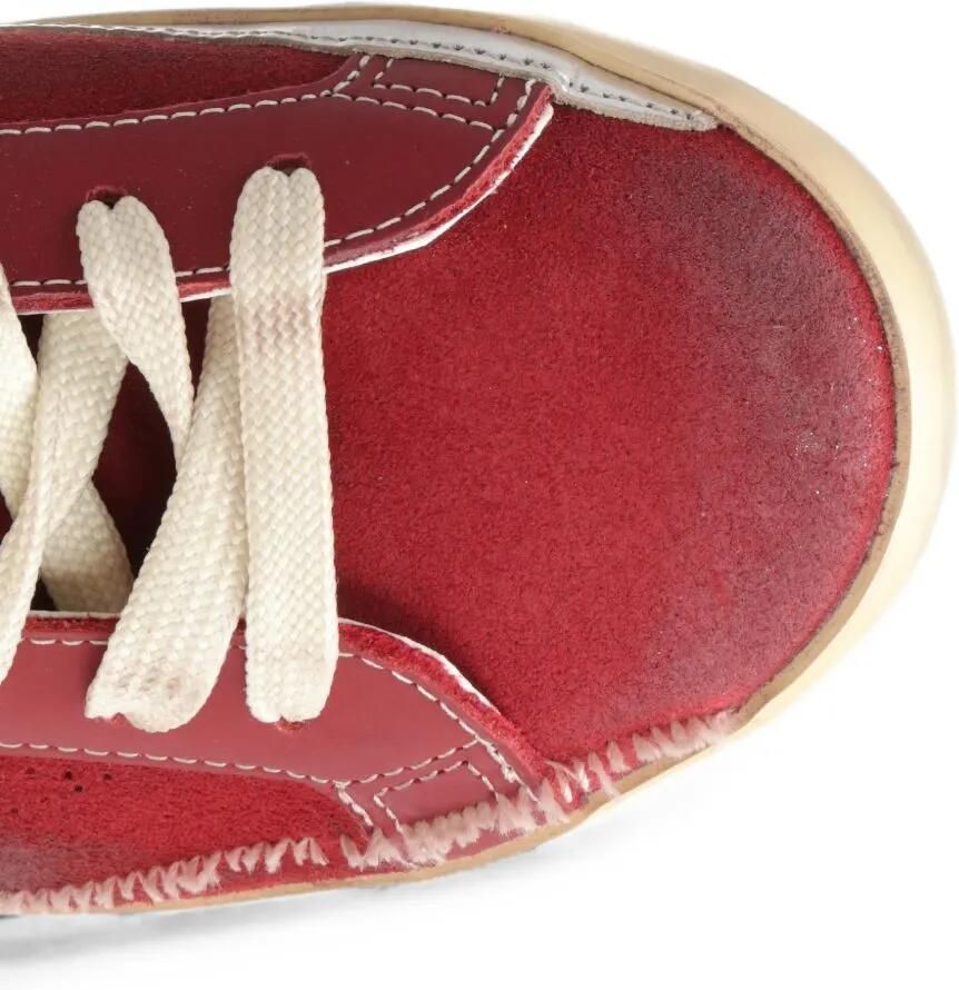 Golden Goose Super-Star suède sneakers Rood - Foto 2