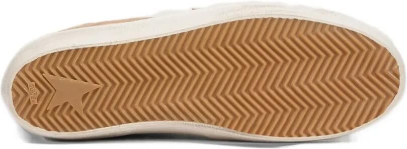 Golden Goose Super-Star suede-upper star-and-heel with crystals sneakers Beige - Foto 5