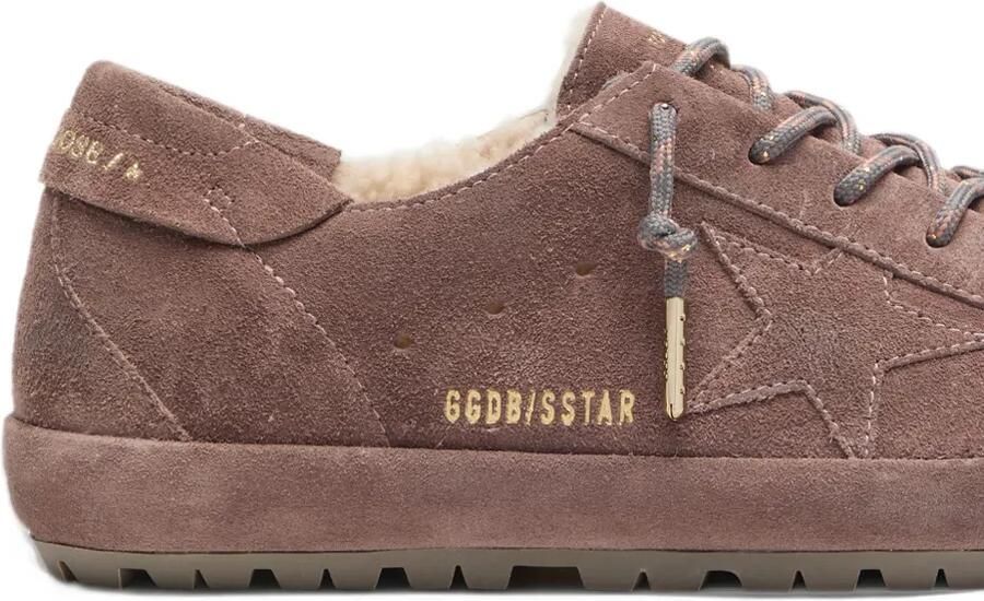 Golden Goose Super Star suede-upper star-heel and foxing-shearling lininig Bruin - Foto 3