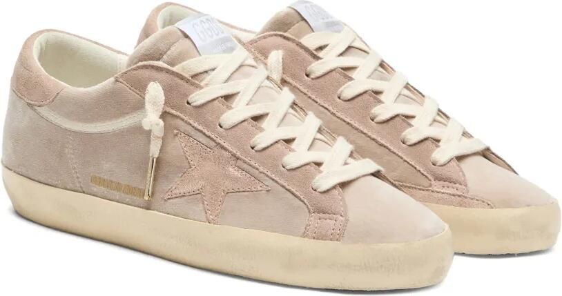 Golden Goose Super-Star velvet sneakers Beige - Foto 4