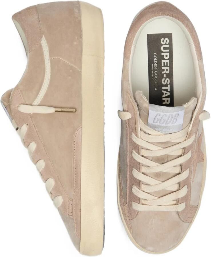 Golden Goose Super-Star velvet sneakers Beige - Foto 2