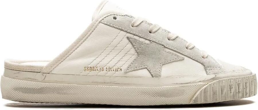 Golden Goose Super-Star "White Ice" slip-on sneakers Wit