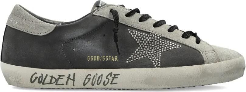 Golden Goose Super Star With List sneakers met detail Grijs