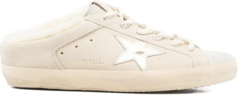 Golden Goose Superstar slip-on sneakers Beige