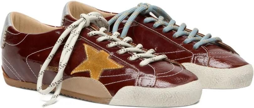 Golden Goose True-Star leren sneakers Rood
