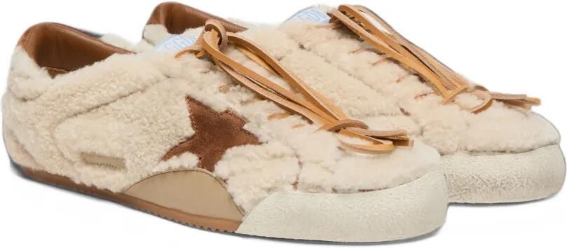 Golden Goose True Star shearling sneakers Beige - Foto 4