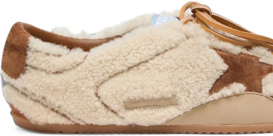 Golden Goose True Star shearling sneakers Beige - Foto 3