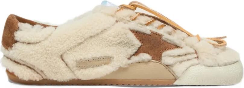 Golden Goose True-Star shearling sneakers Beige