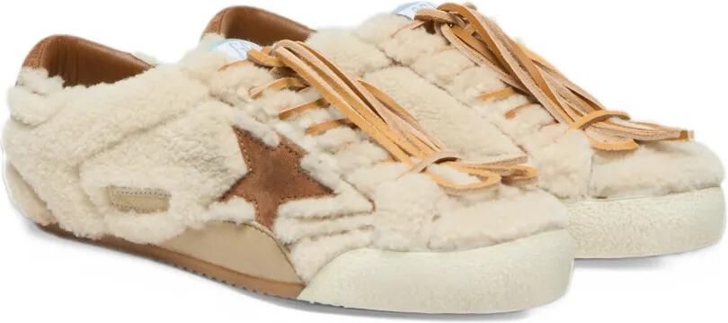 Golden Goose True-Star shearling sneakers Beige - Foto 4