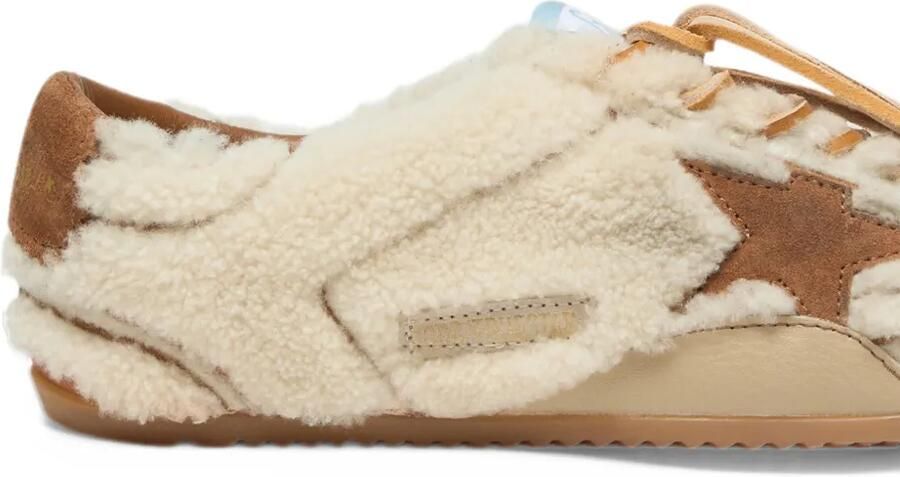 Golden Goose True-Star shearling sneakers Beige - Foto 3