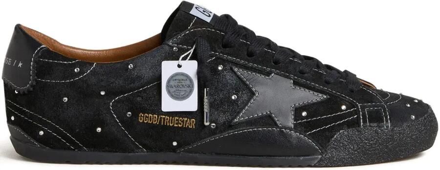 Golden Goose True-Star sneakers met kristallen Zwart