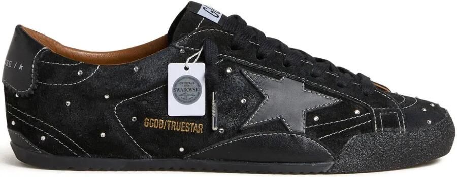 Golden Goose True-Star sneakers met kristallen Zwart