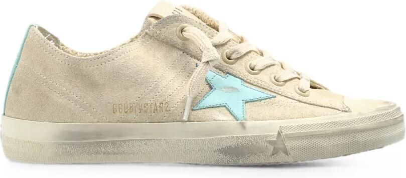 Golden Goose V-Star 2 sneakers met sterpatch Beige