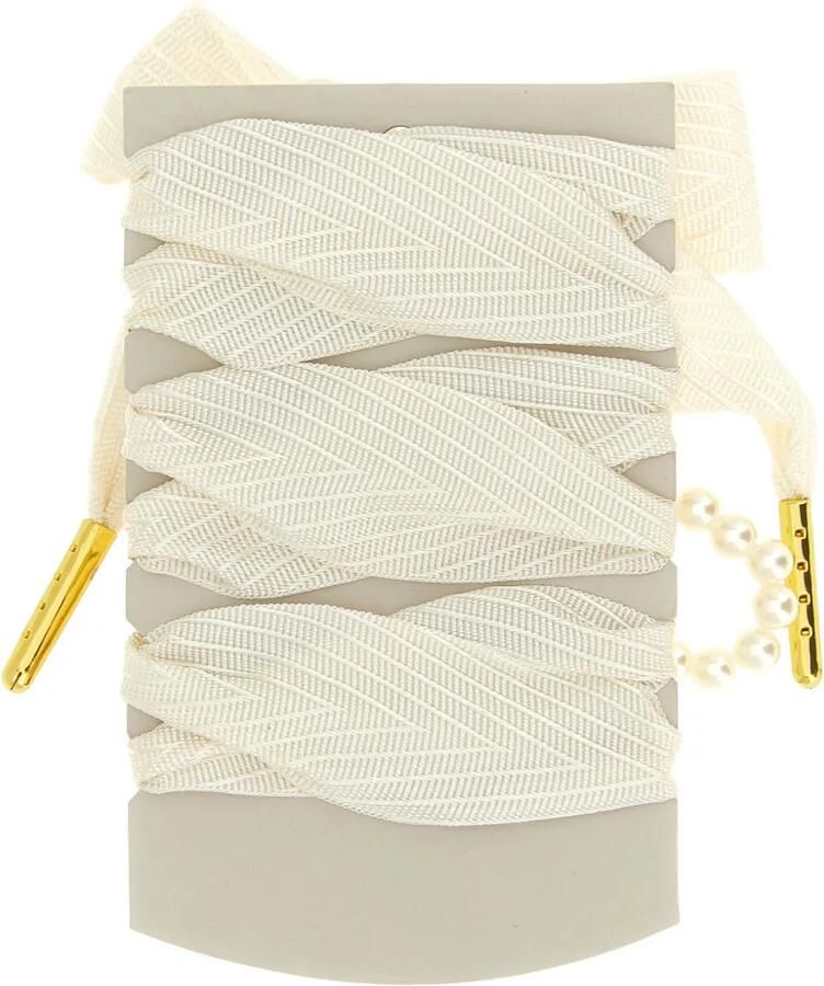 Golden Goose Veterschoenen met geometrische kralen Beige - Foto 3