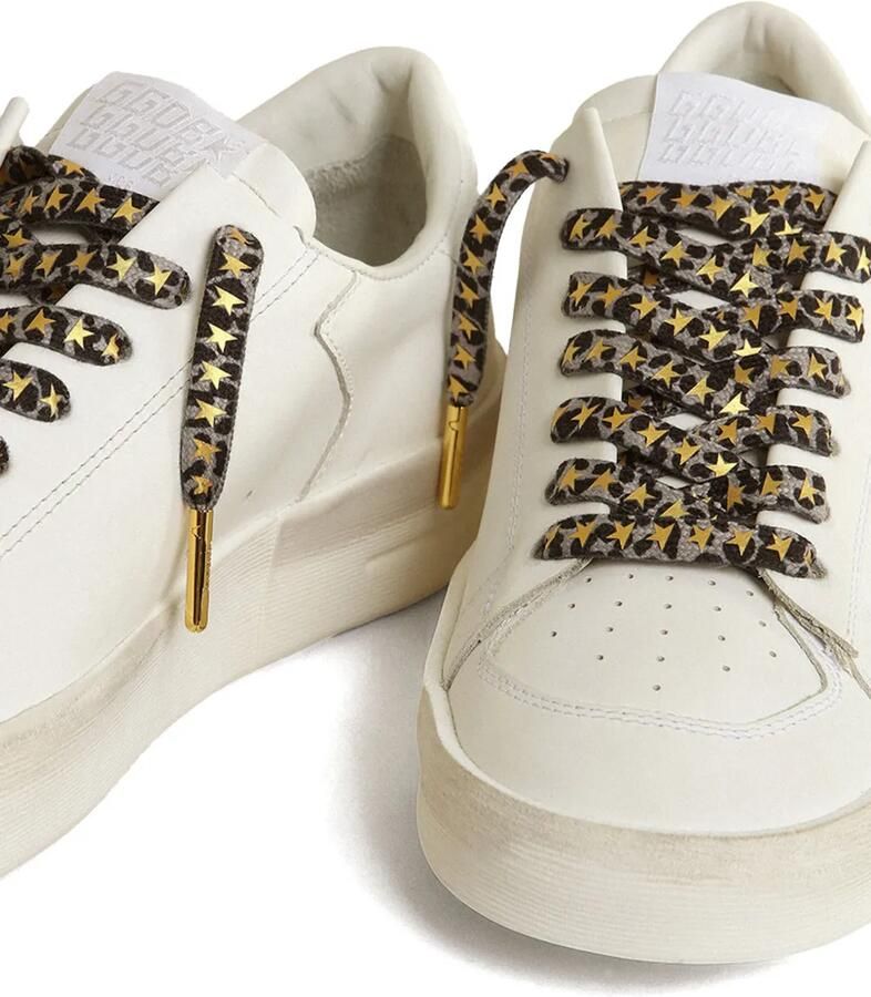 Golden Goose Veterschoenen met sterrenprint Zwart - Foto 2