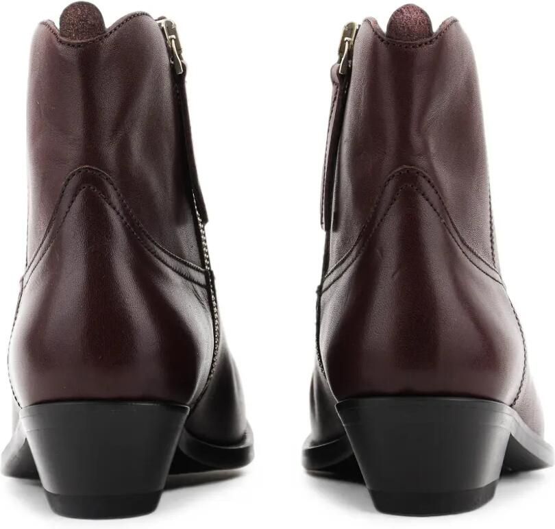 Golden Goose Young enkellaarzen met Western-stijl Rood - Foto 3