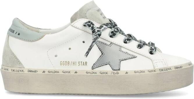 Golden Goose Hi Star leren sneakers Wit