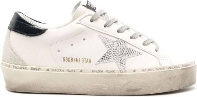 Golden Goose Hi Star leren sneakers Wit