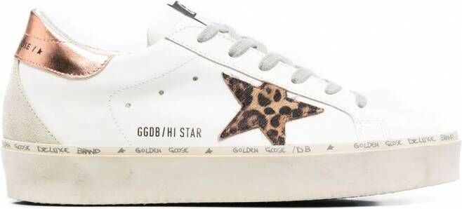 Golden Goose Hi Star low-top sneakers Wit