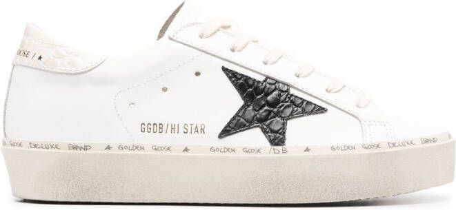 Golden Goose Hi Star low-top sneakers Wit