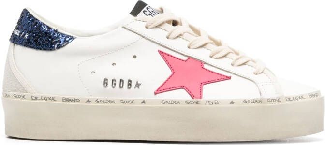 Golden Goose Hi Star sneakers met plateauzool Wit