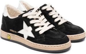 Golden Goose Kids Ball Star low-top sneakers Zwart