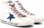 Golden Goose Kids Francy high-top sneakers Wit - Thumbnail 1