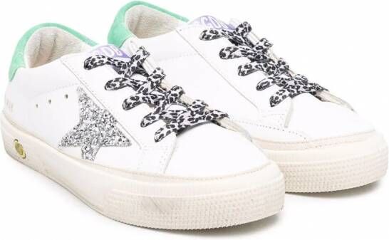 Golden Goose Kids May sneakers Wit