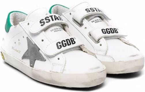 Golden Goose Kids Old School low-top sneakers Wit