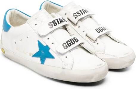 Golden Goose Kids Old School low-top sneakers Wit