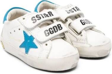 Golden Goose Kids Old School sneakers Wit