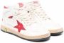 Golden Goose Kids Sky-Star high-top sneakers Wit - Thumbnail 1