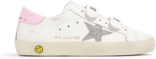 Golden Goose Kids Sneakers met vlakken en logo-applicatie Wit