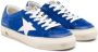 Golden Goose Kids Super-Star suède sneakers Blauw - Thumbnail 1