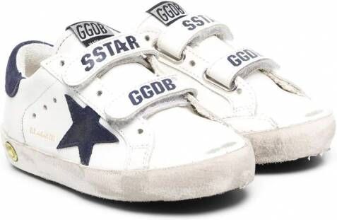 Golden Goose Kids Super-Star low-top sneakers Wit