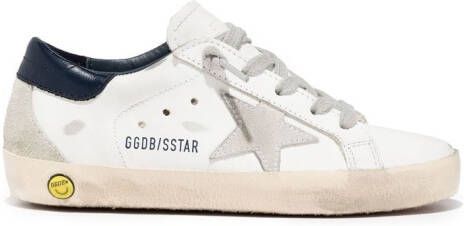 Golden Goose Kids Super-Star low-top sneakers Wit
