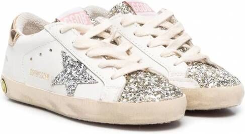 Golden Goose Kids Super-Star low-top sneakers Wit