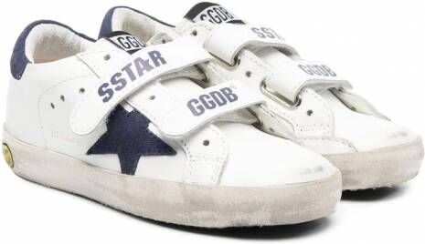 Golden Goose Kids Super-Star low-top sneakers Wit