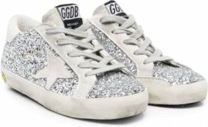 Golden Goose Kids Super-Star low-top sneakers Zilver