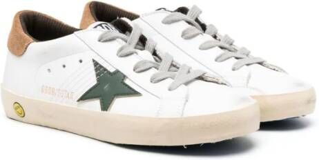 Golden Goose Kids Super-Star sneakers Wit