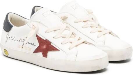 Golden Goose Kids Super-Star sneakers Wit