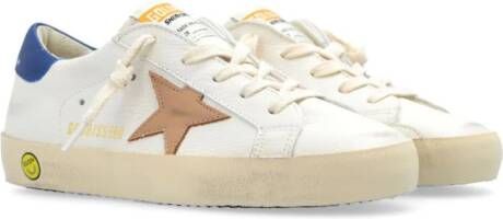 Golden Goose Kids Super-Star Young leather trainers Wit