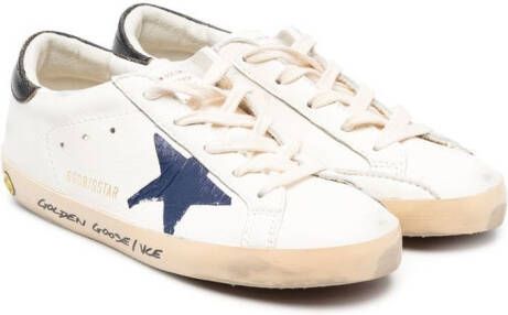 Golden Goose Kids Super-Star sneakers Wit