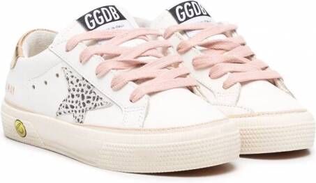 Golden Goose Kids Superstar low-top sneakers Wit