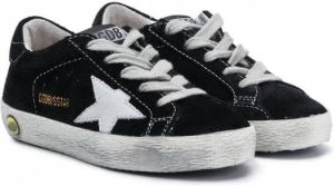 Golden Goose Kids Superstar low-top sneakers Zwart