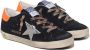 Golden Goose Kids Super-Star suède sneakers Zwart - Thumbnail 1